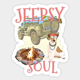 Jeepsy Soul Terrier Sticker